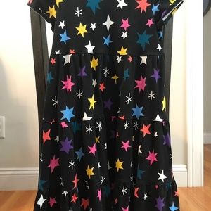 Hanna Andersson girls twirl dress shirt sleeve size 8